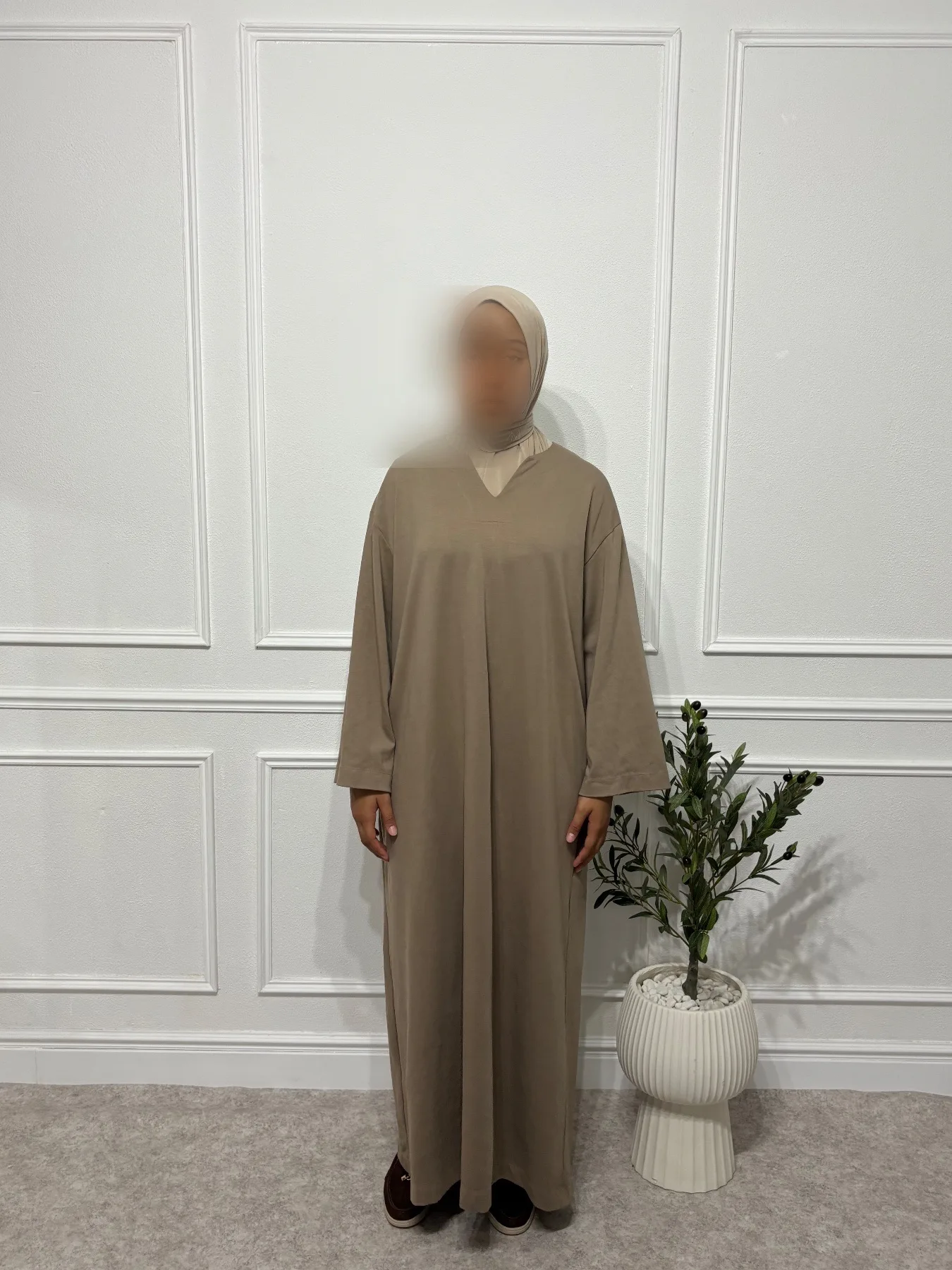 Abaya Maya — Taupe