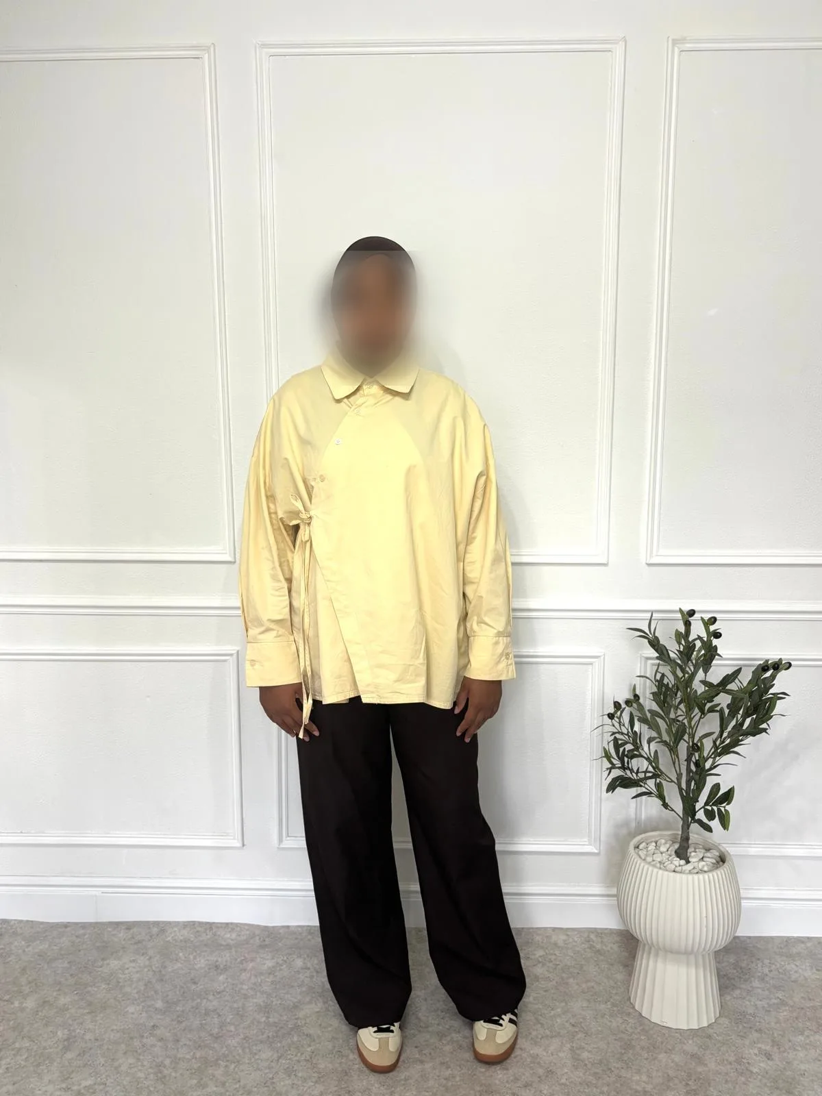 Blouse Rivoli — Lichtgeel