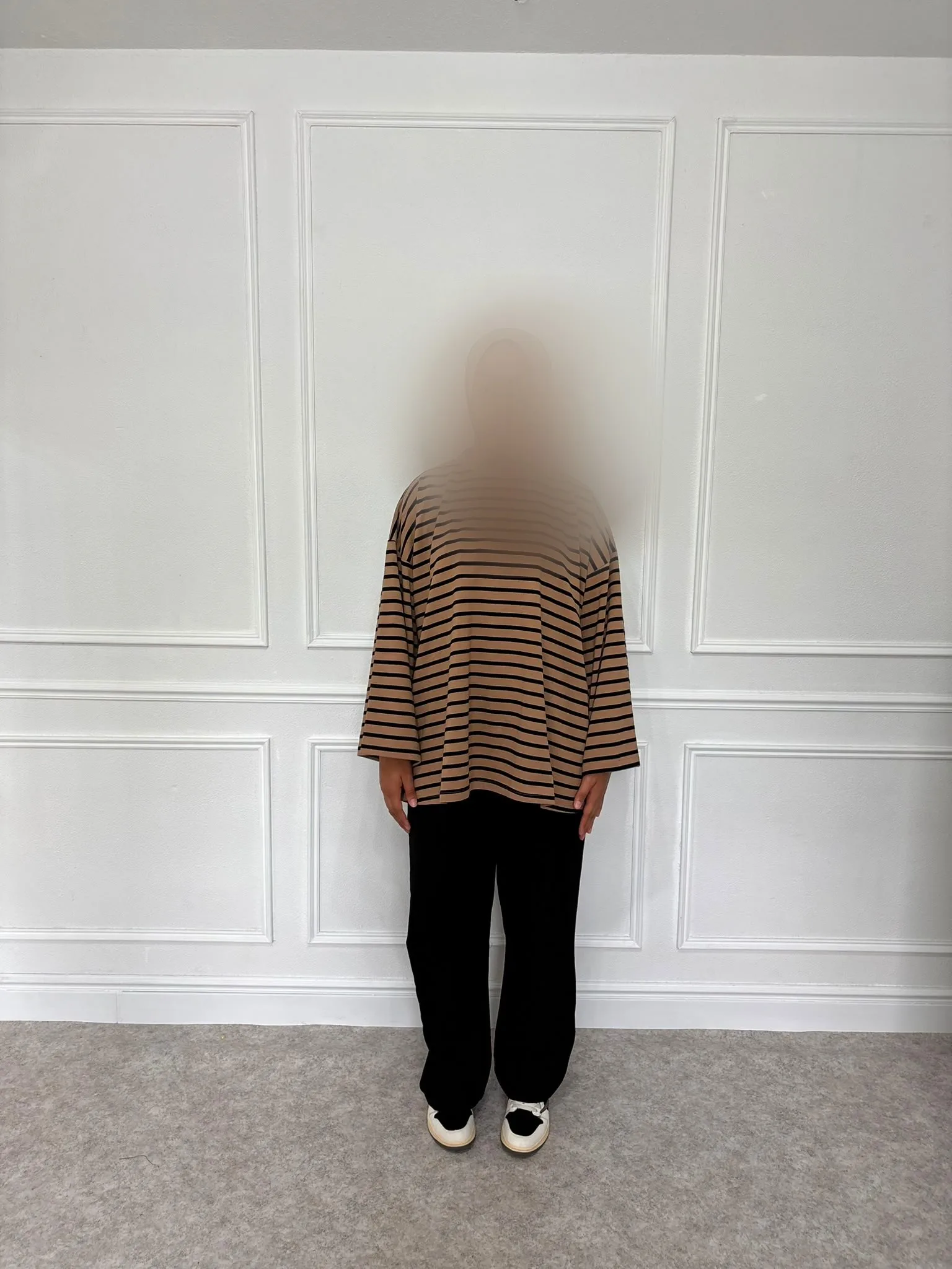 Longsleeve Noor — Taupe